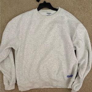 Gracie‘s Light Gray Crewneck Sweatshirt - Women's backprint